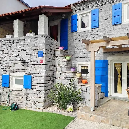 Nyaraló Casa Bravari Rustic Istrian Stone House