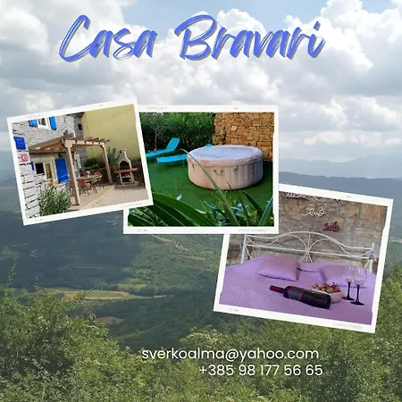 Casa Bravari Rustic Istrian Stone House Nyaraló *